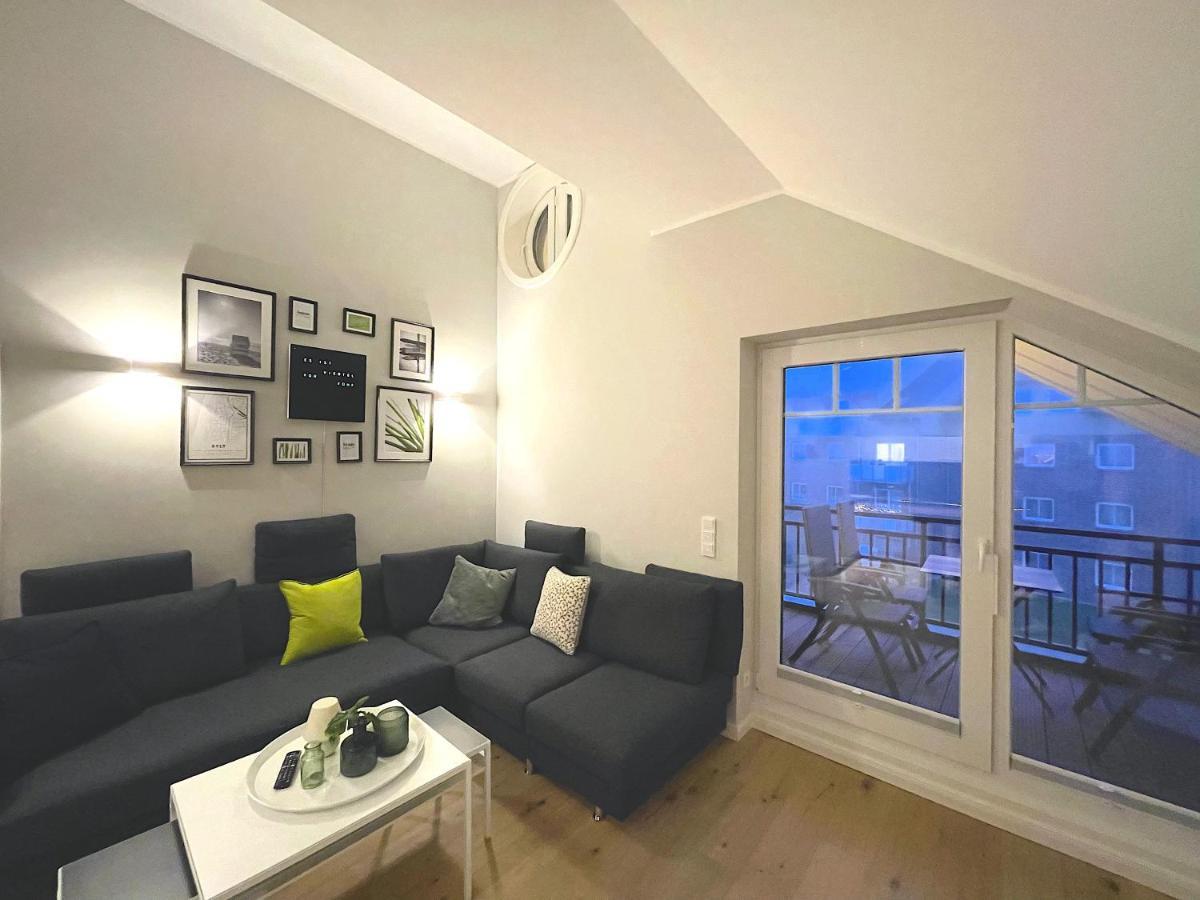 Ferienwohnung smûk - Luxus Dachgeschoss Westerland Exterior foto