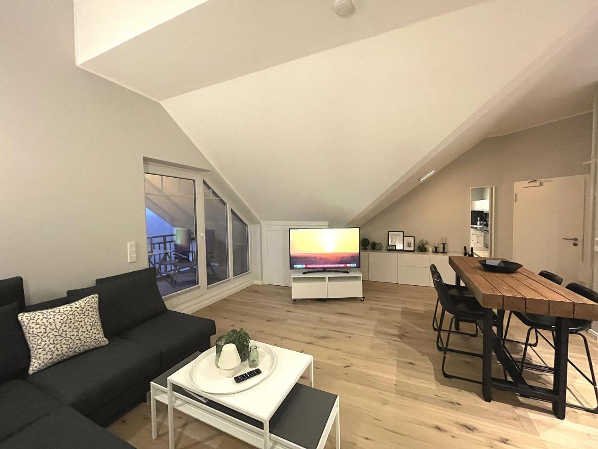 Ferienwohnung smûk - Luxus Dachgeschoss Westerland Exterior foto