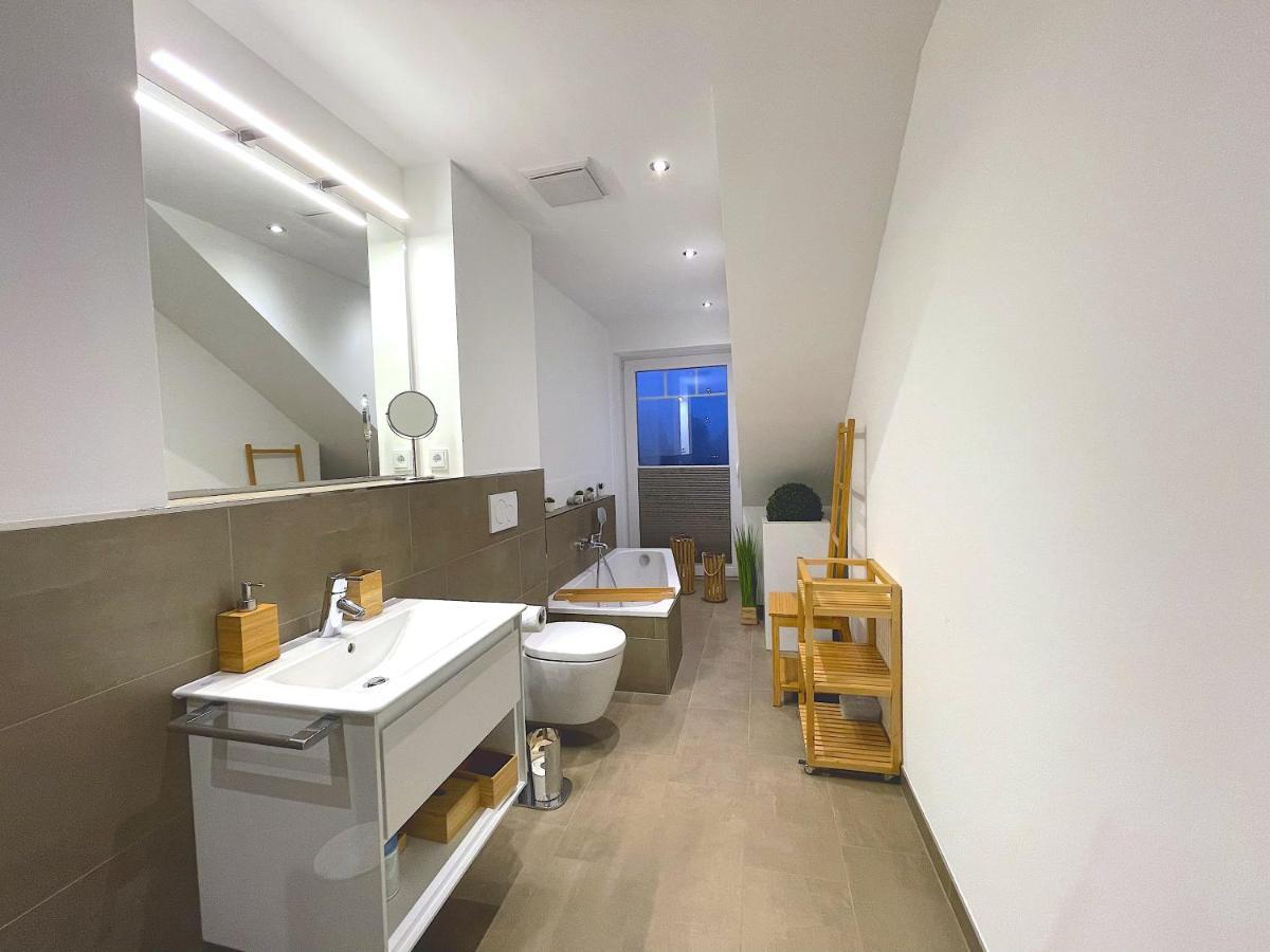 Ferienwohnung smûk - Luxus Dachgeschoss Westerland Exterior foto