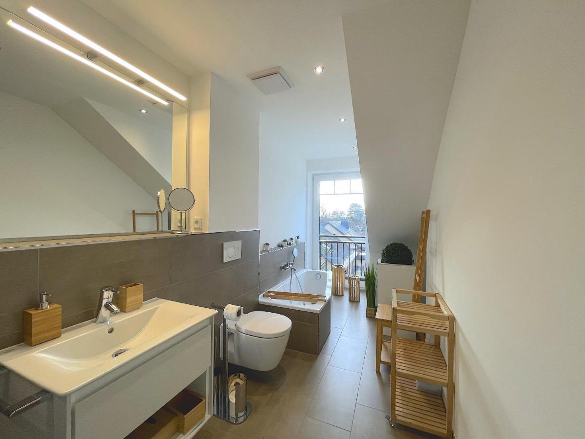Ferienwohnung smûk - Luxus Dachgeschoss Westerland Exterior foto