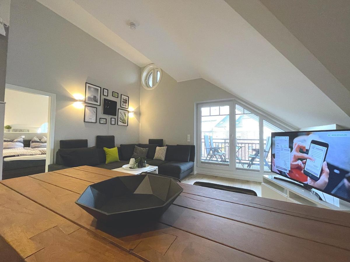 Ferienwohnung smûk - Luxus Dachgeschoss Westerland Exterior foto