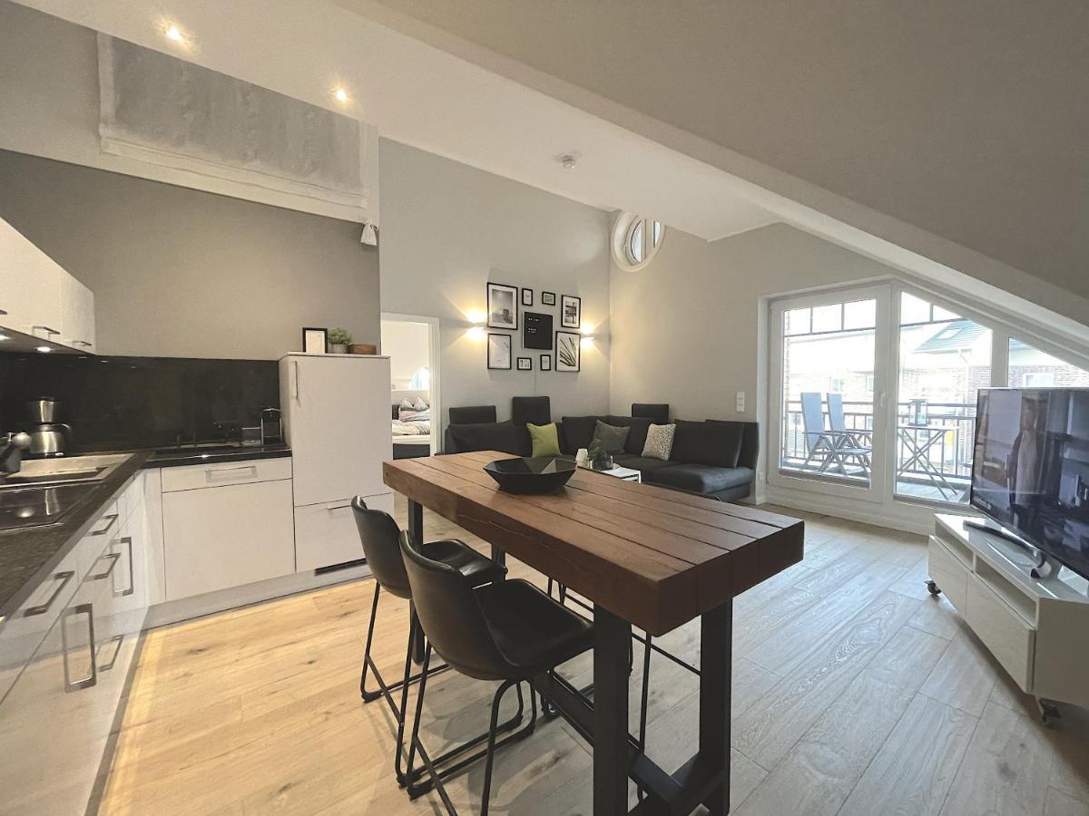 Ferienwohnung smûk - Luxus Dachgeschoss Westerland Exterior foto