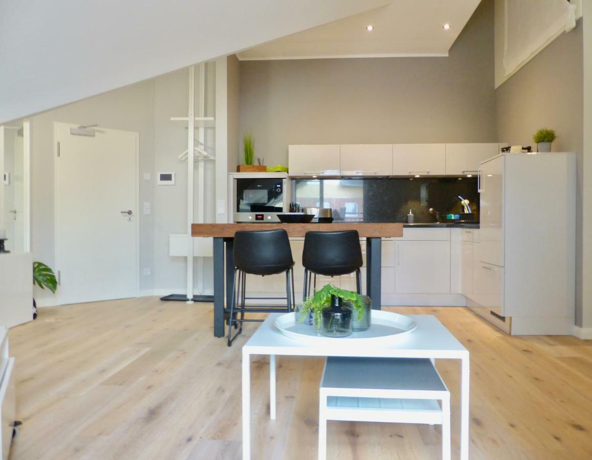 Ferienwohnung smûk - Luxus Dachgeschoss Westerland Exterior foto